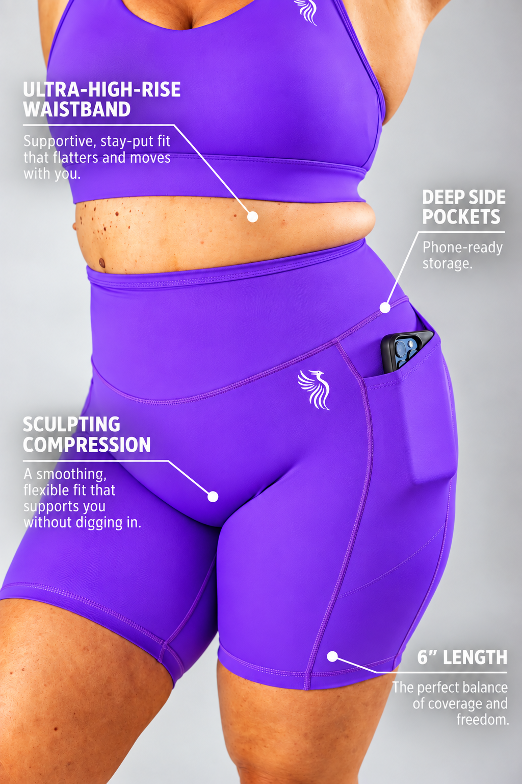 Relentless Ultra High Rise Pocket Short 6"