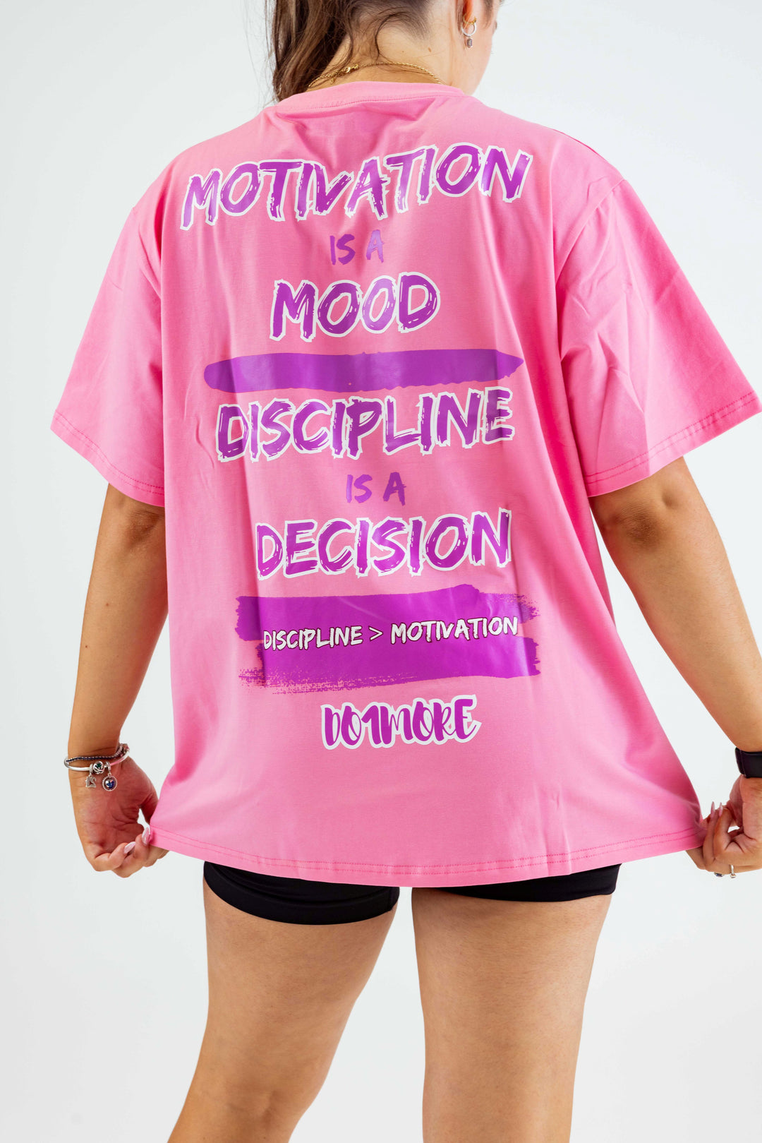 Discipline > Motivation FLXCotton™  Oversized Tee