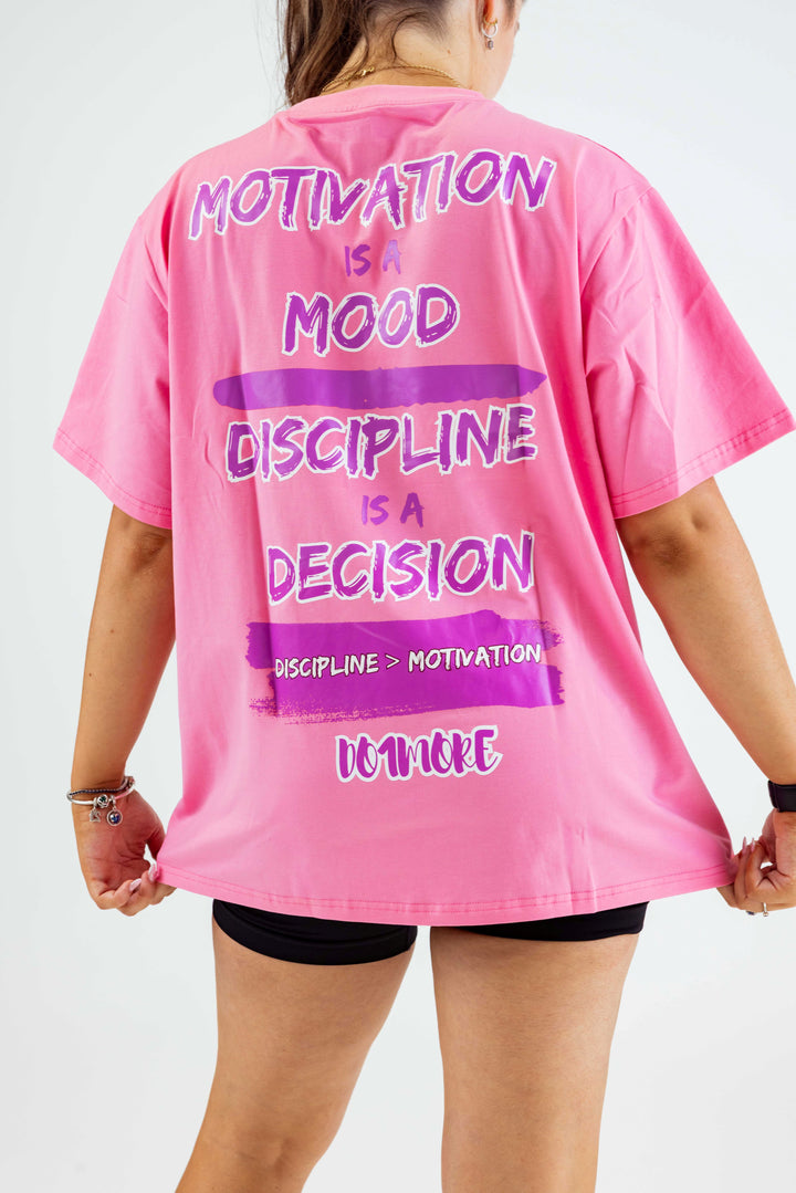 Discipline > Motivation FLXCotton™  Oversized Tee