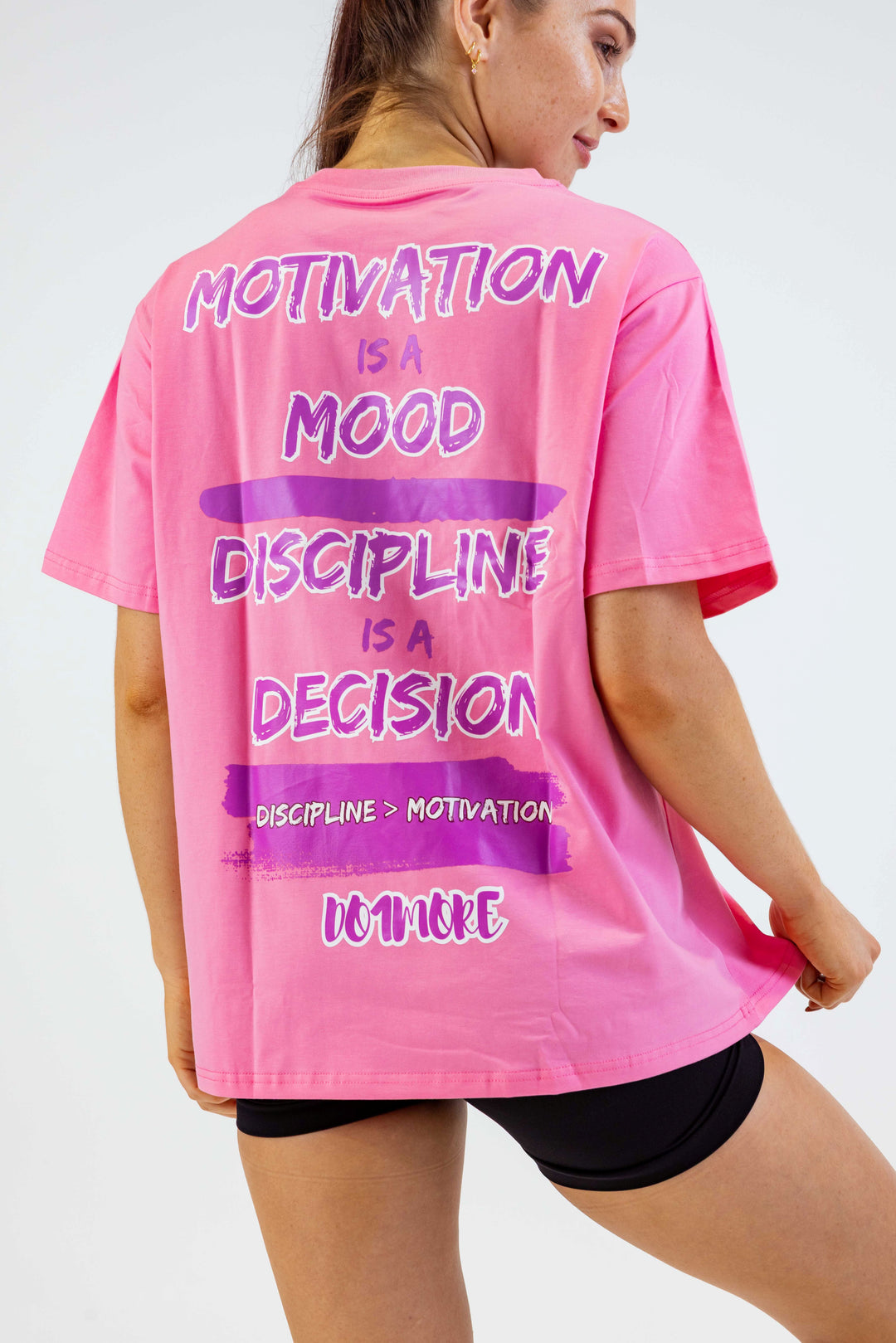 Discipline > Motivation FLXCotton™  Oversized Tee