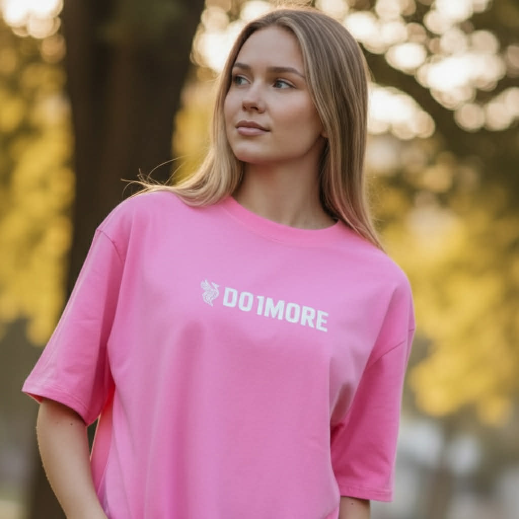 Discipline > Motivation GroundedCotton Oversized Tee