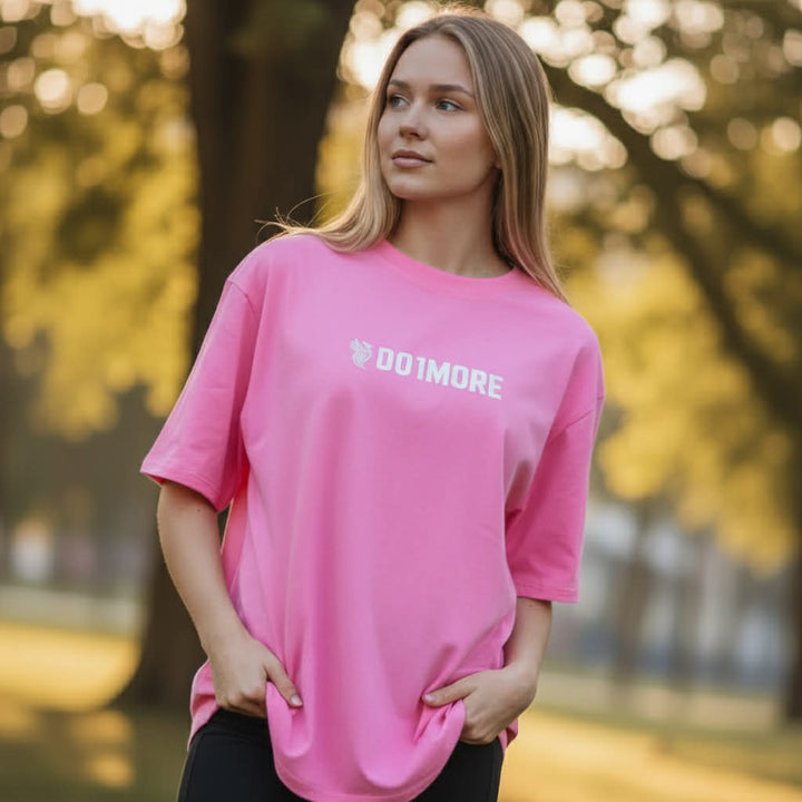 Discipline > Motivation GroundedCotton Oversized Tee